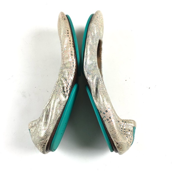 TIEKS Romantic Blush Ballet Flats Sz 9 - Picture 8 of 15